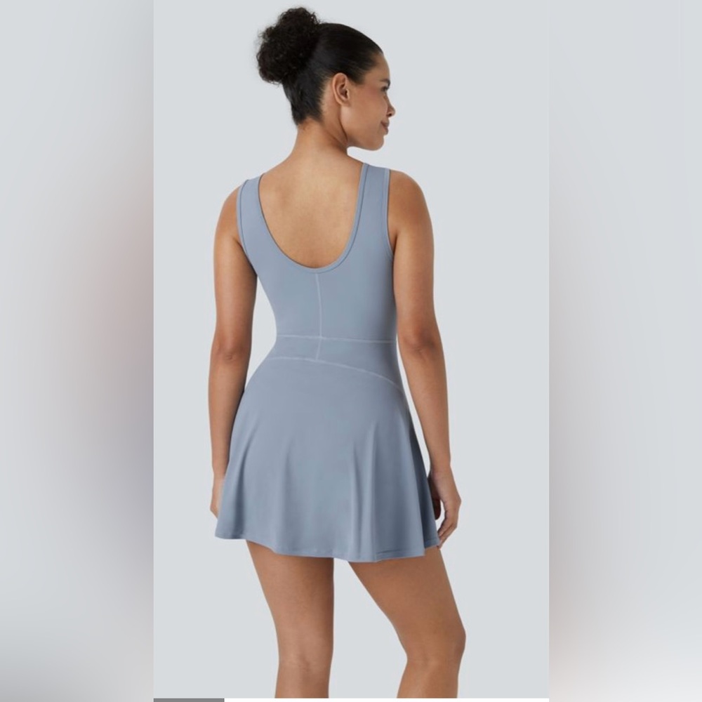 HALARA Women's Mini Dress in Light Blue